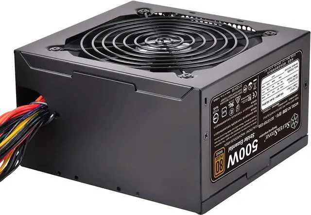 Alt view image 6 of 7 - Silverstone Tek 80 Plus Bronze Certified Active PFC Power Supply ATX12V 500W Power Supply ST50F-ESB