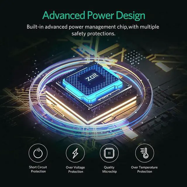 Alt view image 2 of 7 - Zolt 45W 65W Universal Laptop Charger for Acer Aspire 5 1 3 E5 ES1 A515-54 Swift 3 N15Q9 E5-575 Chromebook 11 R11 14 15 c7 Travelmate P6 Swift Spin 1 3 5 Series Power Supply Cord 19V 3.24A Max
