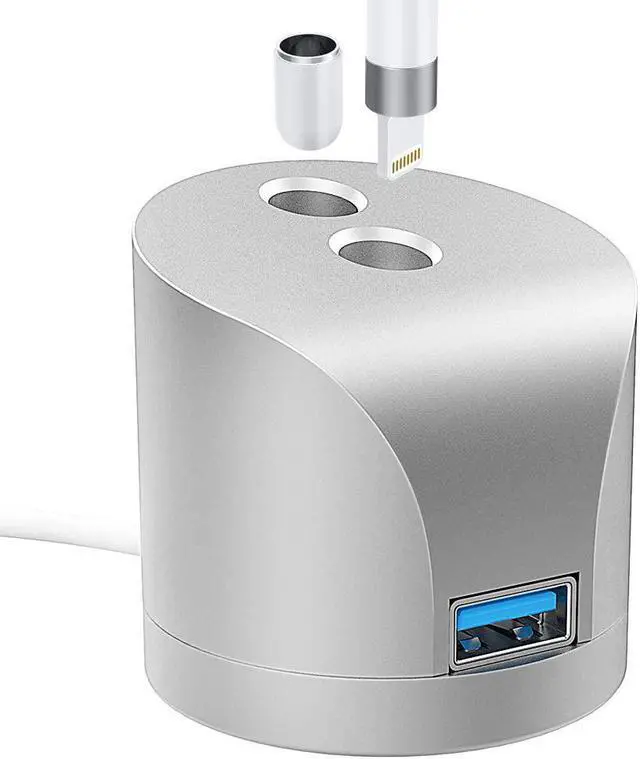 Main image of MoKo Charging Station Dock Compatible with Apple Pencil Charger 1st Generation, Apple Pen Charger iPad Pencil Adapter Holder Fit iPad 9th 8th 7th 6th Gen, iPad Pro iPad Air 3rd/Mini 5th