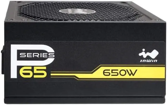Alt view image 5 of 5 - In Win IW-PS-P650W Power Supply 3.4"x5.9"