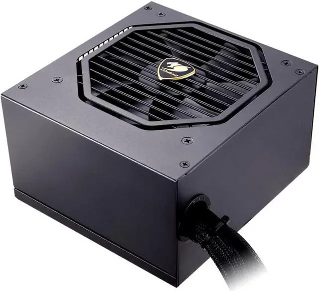 Alt view image 3 of 6 - Cougar Compact Power Supply GX-S 550W - 100 to 240 Vac Active PFC -Semi-Modular 140mm