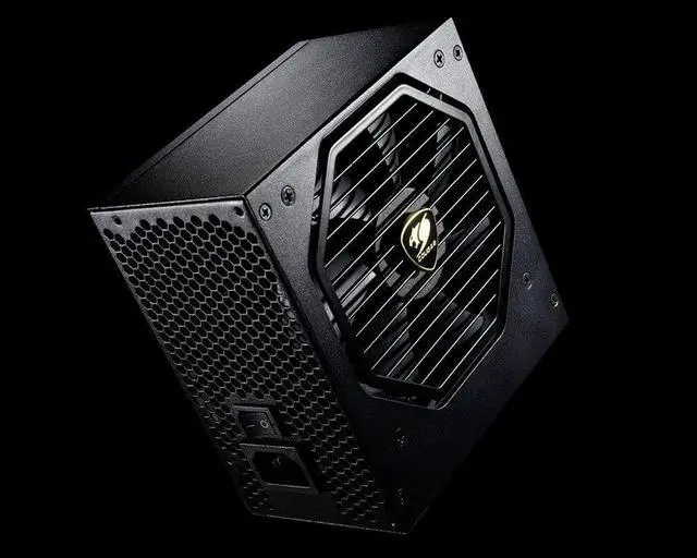 Alt view image 6 of 6 - Cougar Compact Power Supply GX-S 550W - 100 to 240 Vac Active PFC -Semi-Modular 140mm