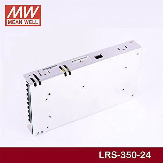 Alt view image 3 of 7 - Enclosed Type SMPS 350.4W 24V 14.6A LRS-350-24 Meanwell AC-DC Single Output Switching Power Supply LRS-350Series MEAN WELL Power Source