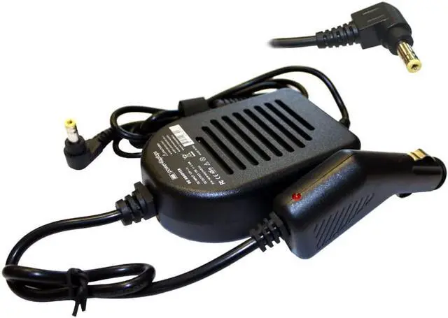 Main image of Power4Laptops DC Adapter Laptop Car Charger Compatible with Medion Akoya MD96640