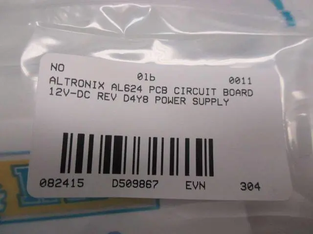 Alt view image 7 of 7 - NEW ALTRONIX AL624 PCB CIRCUIT BOARD REV D4Y8 POWER SUPPLY D509867
