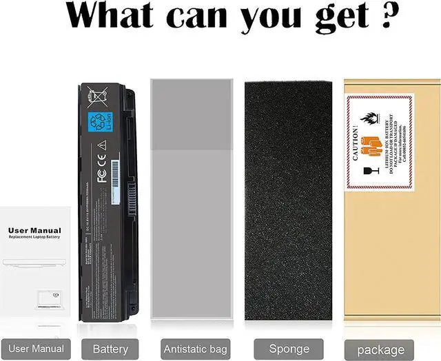 Alt view image 6 of 7 - PA5109U-1BRS PABAS272 Battery for Toshiba Satellite S75-B C75 C75D-B C75D-C C55 C75D-B7100 C75D-B7304 C75D-A7223 L75-B7150 L75D-A7284 S75-A7334 C55D-A5381 C55-A5135 C55-A5172 PA5110U-1BRS PA5108U-1BRS