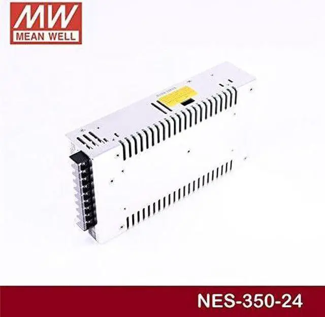 Alt view image 7 of 7 - Enclosed Type SMPS 350.4W 24V 14.6A NES-350-24 Meanwell AC-DC Single Output Switching Power Supply NES-350Series Mean Well Power Source