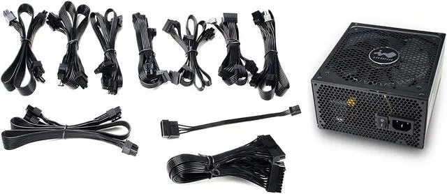 Alt view image 4 of 7 - IN WIN P85 (P Series) 850 Watt Fully Modular Power Supply 80+ Gold Certified, Black