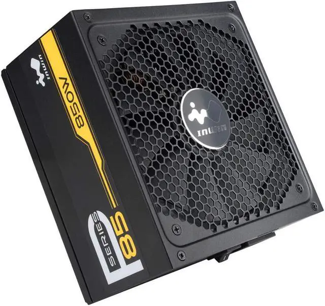 Alt view image 6 of 7 - IN WIN P85 (P Series) 850 Watt Fully Modular Power Supply 80+ Gold Certified, Black