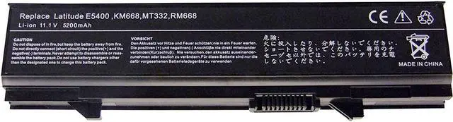 Main image of Replacement Laptop Battery for Dell Latitude Latitude E5400 E5410 E5500 E5510 KM742 KM769 RM656 T749D