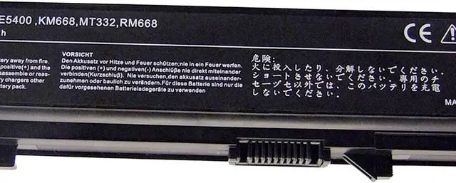 Alt view image 6 of 7 - Replacement Laptop Battery for Dell Latitude Latitude E5400 E5410 E5500 E5510 KM742 KM769 RM656 T749D