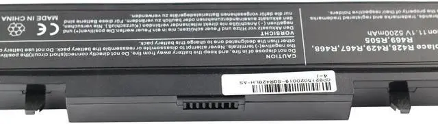 Alt view image 7 of 7 - 4400mah Quality Replacement Laptop Battery for Samsung Part# AA-PB9NC6B AA-PB9NS6B AA-PL9NC2B AA-PL9NC6B fit Models NP-R530 NP-R480 NP-R522 NP-R519 NP-R440 NP-R580