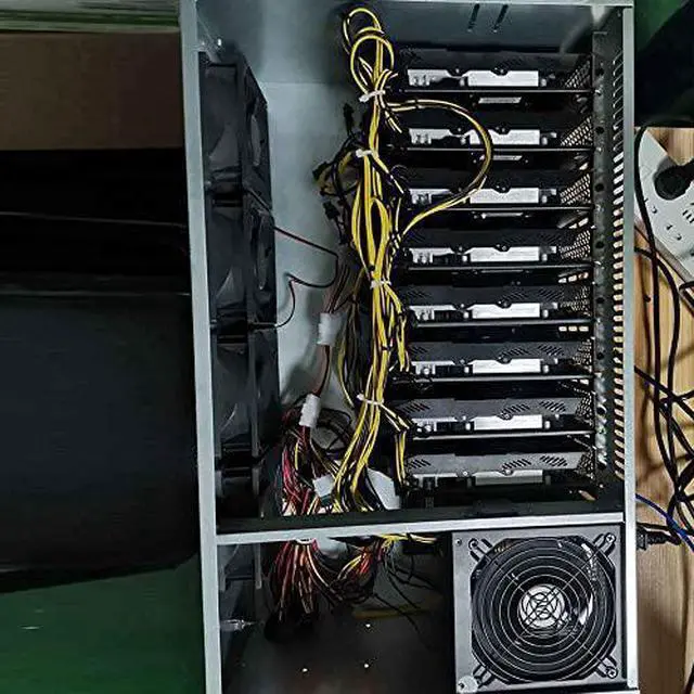 Alt view image 4 of 7 - 2000W 180-260V ATX Mining Bitcoin Power Supply 95% High Efficiency for Ethereum ETH S9 S7 L3 8GPU Cards Support Max