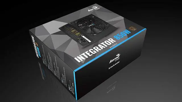 Alt view image 7 of 7 - AeroCool Integrator 850 W Power Supply Unit - Black