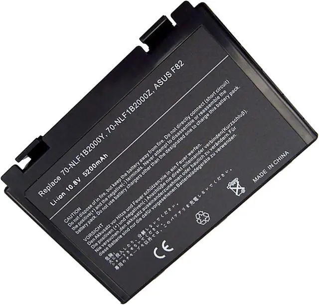 Alt view image 2 of 6 - Bay Valley Parts Laptop Battery for Asus X5C K50IJ A32-F82 K40 K40IJ K50 K50AB K50I K50IN K61IC A32-F52 L0690L6 X5DIJ AS-K50 X70 X5A 07G016761875 [6 Cells/5200mAh/56Wh]