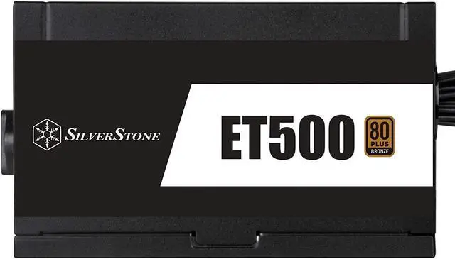 Alt view image 4 of 7 - SilverStone Technology ET500-B Silverstone 80 Plus Bronze 500W ATX Switching Power Supply