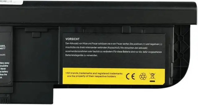 Alt view image 5 of 7 - Bay Valley PartsLENOVO 6-Cells 11.1V 5200mAh Hi-Quality Replacement Laptop Battery for THINKPAD X220T,X230T,X220 Tablet,X220I Tablet,X230 Tablet,X230I Tablet Series
