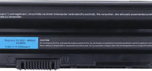 Alt view image 3 of 6 - Bay Valley Parts Replacement Laptop Battery Compatible with Dell MR90Y XCMRD Laptop 3521 15-3521 15R-5537 15-3531 15R-5521 15-3537 15-3542 17-3721 17R-5721 3531 5421 Laptop 3440 3540