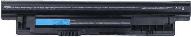 Alt view image 6 of 6 - Bay Valley Parts Replacement Laptop Battery Compatible with Dell MR90Y XCMRD Laptop 3521 15-3521 15R-5537 15-3531 15R-5521 15-3537 15-3542 17-3721 17R-5721 3531 5421 Laptop 3440 3540