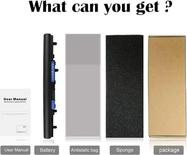 Alt view image 6 of 6 - AL12A32 AL12A72 Battery for Acer Aspire V5 V5-551 V5-571 V5-571P V5-561P-5856 V5-571-6806 V5-571P-6407 V5-571P-6609 V5-571P-6642 V5-571P-6648 V5-571P-6698 E1-510P E1-532 E1-570G E1-470P-6659 E1-572