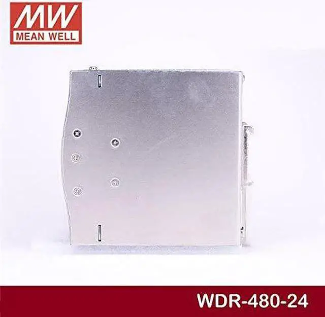 Alt view image 4 of 4 - DIN Rail PS 480W 24V 20A WDR-480-24 Meanwell AC-DC SMPS WDR-480 Series Mean Well Switching Power Supply