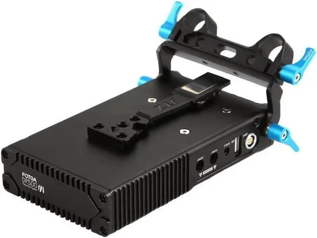 Alt view image 2 of 7 - Fotga DP500III CCUPS V Mount Plate Power Supply Distributor + Charger for Sony A7 A7R A7S II III Canon EOS R3 R5 R6 Nikon Z6 Z7 DSLR BMPCC 4K 6K Mirrorless Camera,Monitor, EVF 15mm Rod Clamp