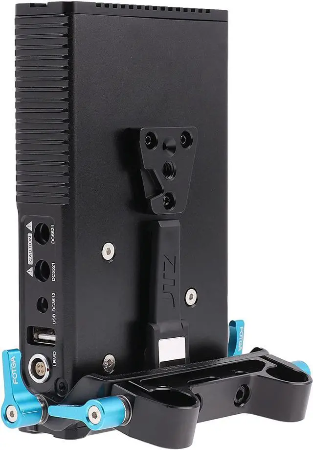 Alt view image 5 of 7 - Fotga DP500III CCUPS V Mount Plate Power Supply Distributor + Charger for Sony A7 A7R A7S II III Canon EOS R3 R5 R6 Nikon Z6 Z7 DSLR BMPCC 4K 6K Mirrorless Camera,Monitor, EVF 15mm Rod Clamp