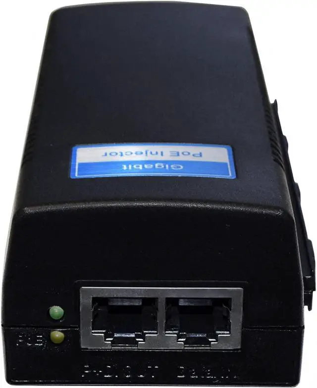 Alt view image 2 of 3 - Premiertek Gigabit PoE Plus Power Injector Input AC 100V-240V, Output DC 48V/0.65A, 30W (B00PEL9EPM)