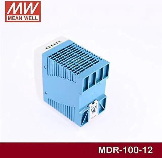 Alt view image 4 of 4 - DIN Rail PS 90W 12V 7.5A MDR-100-12 Meanwell AC-DC SMPS MDR-100 Series MEAN WELL Switching Power Supply