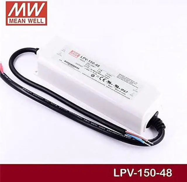 Alt view image 6 of 6 - LED Driver 153.6W 48V 3.2A LPV-150-48 Meanwell AC-DC SMPS LPV-150 Series MEAN WELL C.V Power Supply