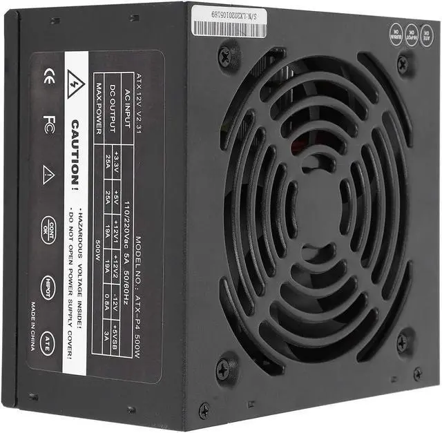 Alt view image 6 of 7 - Computer Parts, Durable PC Power Supply Computer Accessories with Clear for PC(British Flag Type)