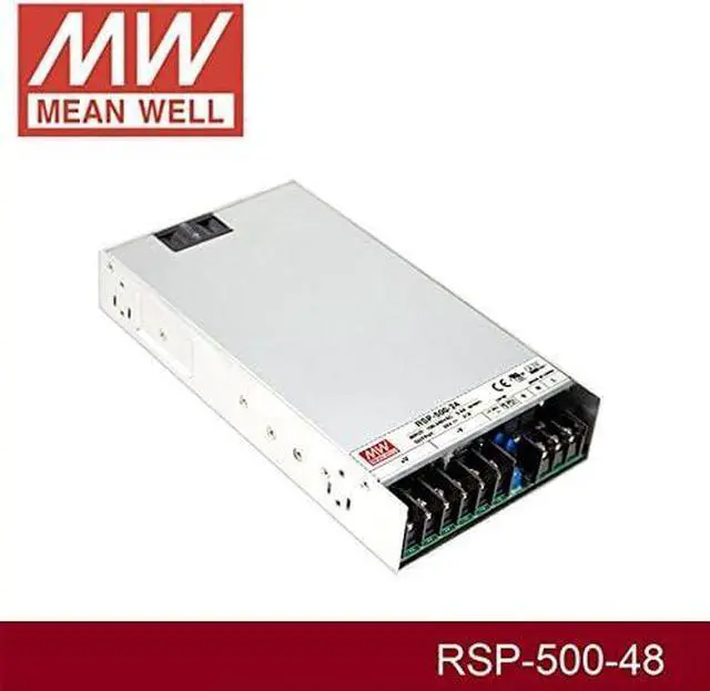 Alt view image 2 of 4 - Enclosed Type 504W 48V 10.5A RSP-500-48 Meanwell AC-DC SMPS RSP-500 Series MEAN WELL Switching Power Supply
