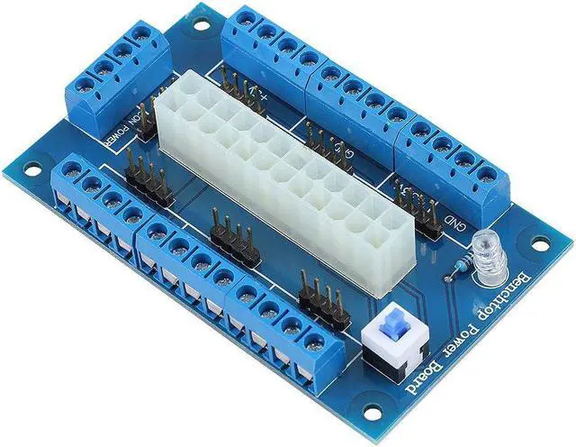 Alt view image 2 of 7 - Practical Portable Durable ATX to SFX Power Supply Adapter Bracket, at to ATX Power Adapter, for ATX Power Benchtop Power
