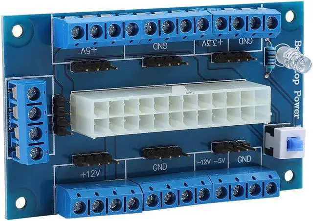 Alt view image 5 of 7 - Practical Portable Durable ATX to SFX Power Supply Adapter Bracket, at to ATX Power Adapter, for ATX Power Benchtop Power