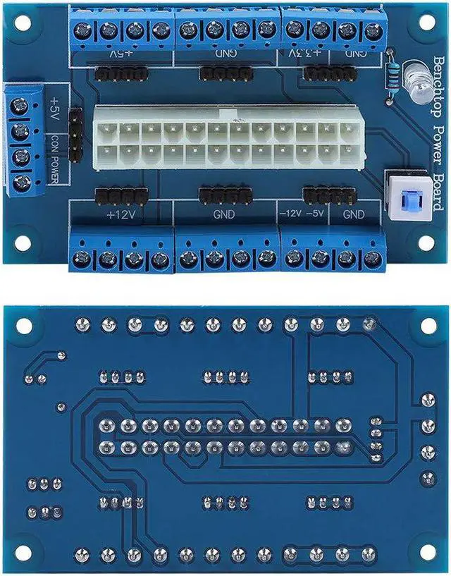 Alt view image 6 of 7 - Practical Portable Durable ATX to SFX Power Supply Adapter Bracket, at to ATX Power Adapter, for ATX Power Benchtop Power