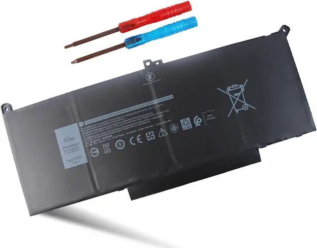 Main image of F3YGT Laptop Battery Compatible with Dell Latitude E7480 E7490 E7280 12 7000 7280 7290 13 7000 7380 7390 14 7000 7480 7490 2X39G 451-BBYE KG7VF 453-BBCF 0DM3WC 451-BBYE 453-BBCF