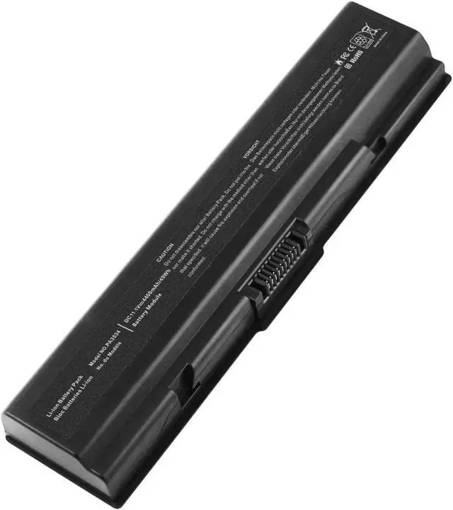 Main image of Laptop Battery for Toshiba PA3534U-1BRS Toshiba Satellite A200 A205 L201 L202 L203 L205 L300 L300D L305 L305D 11.1V 5200mAh Black