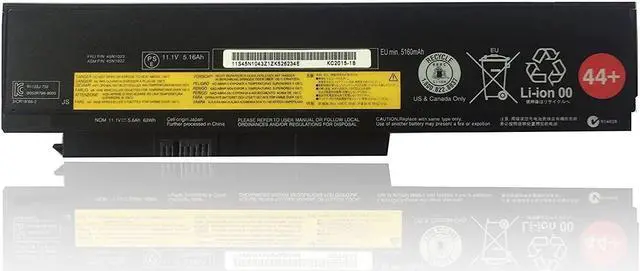Alt view image 2 of 3 - 7XINbox 44+ 5200mAh Replacement Laptop Battery 0A36306 0A36307 0A36305 for Lenovo ThinkPad X220 X220i X220S X230 X230i Notebook 45N1019 45N1022 45N1023 45N1025 45N1027 45N1029 42T4873 42Y4874 42T4901