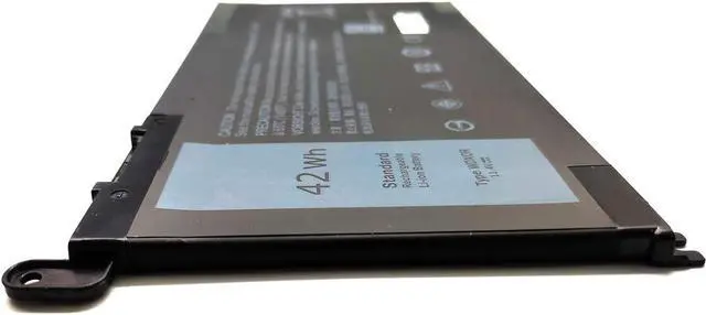 Alt view image 3 of 5 - Ding New WDXOR Replacement Laptop Battery Compatible With Dell Inspiron 15 5568 7560 5567 7569 7368 (11.4V 42WH)