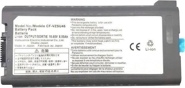 Main image of Binger New CF-30 Replacement Laptop Battery Compatible with Panasonic Toughbook Cf-30 Cf-31 Cf-53 Cf-vzsu71u Cf-vzsu72u Cf-vzsu1430u Cf-vzsu46 Cf-vzsu46au Cf-vzsu46s 11.1V 7800mAh