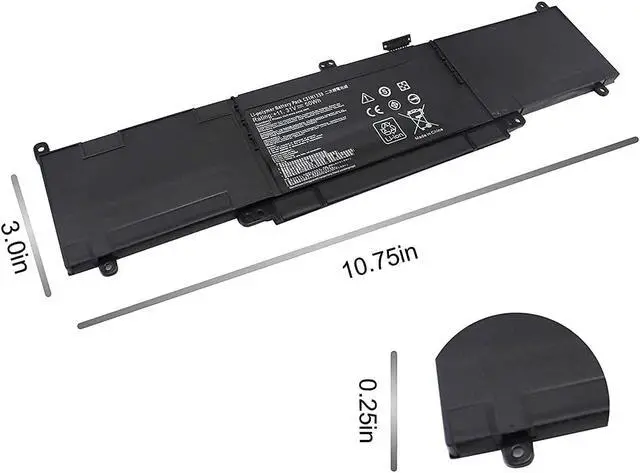 Alt view image 3 of 6 - C31N1339 0B200-00930000 3ICP7/55/90 Laptop Battery Replacement for Asus ZenBook UX303UB UX303LN Q302L Q302LA Q302LG UX303 UX303L UX303LA UX303LN UX303LB UX303LNB UX303UA Q302LA-BHI3T09 (11.31V 50Wh)