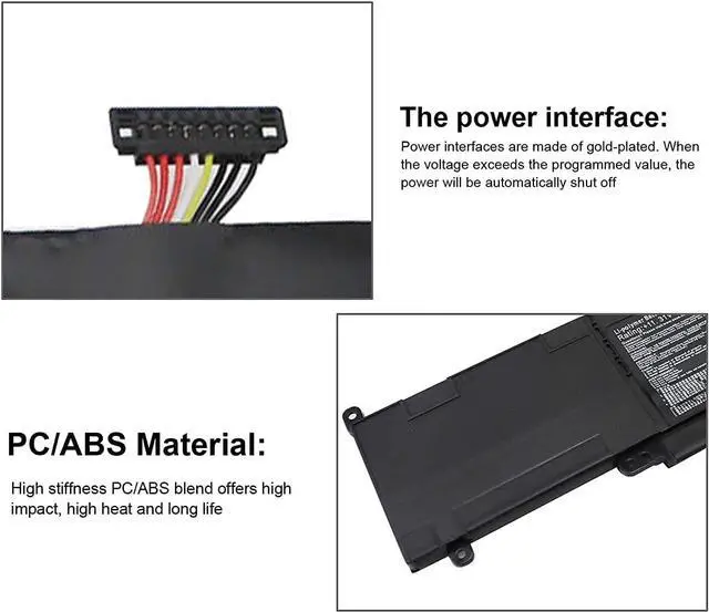 Alt view image 4 of 6 - C31N1339 0B200-00930000 3ICP7/55/90 Laptop Battery Replacement for Asus ZenBook UX303UB UX303LN Q302L Q302LA Q302LG UX303 UX303L UX303LA UX303LN UX303LB UX303LNB UX303UA Q302LA-BHI3T09 (11.31V 50Wh)