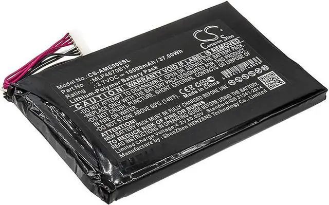 Alt view image 5 of 6 - Replacement Battery for Autel Maxisys MS906BT MS906TS MS906S MS906BT MS906TS, fits Part no MLP4670B1P 10000mAh