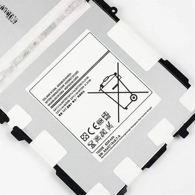 Alt view image 3 of 7 - T8220E T8220K T8220U T8220C Tablet Battery Replacement for Samsung Galaxy Note 10.1 2014 Edition SM-P600 SM-P601 SM-P602(3G&WiFi,Turkey) SM-P605(LTE,3G&WiFi) SM-P605V SM-P607T SM-T520(3.8V/8220mAh)