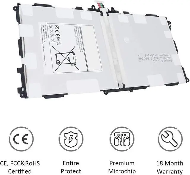 Alt view image 5 of 7 - T8220E T8220K T8220U T8220C Tablet Battery Replacement for Samsung Galaxy Note 10.1 2014 Edition SM-P600 SM-P601 SM-P602(3G&WiFi,Turkey) SM-P605(LTE,3G&WiFi) SM-P605V SM-P607T SM-T520(3.8V/8220mAh)