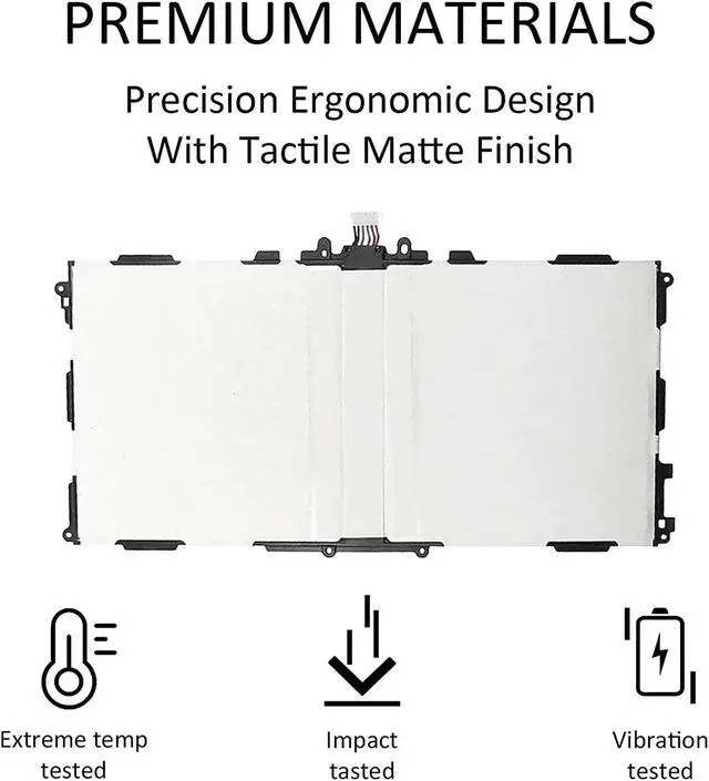 Alt view image 6 of 7 - T8220E T8220K T8220U T8220C Tablet Battery Replacement for Samsung Galaxy Note 10.1 2014 Edition SM-P600 SM-P601 SM-P602(3G&WiFi,Turkey) SM-P605(LTE,3G&WiFi) SM-P605V SM-P607T SM-T520(3.8V/8220mAh)