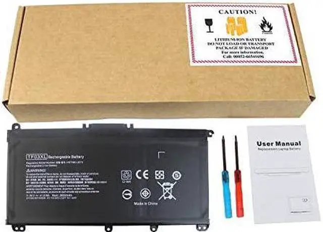 Alt view image 7 of 7 - TF03XL TF03041XL 920046-421 920070-855 920046-121 Battery Compatible with HP Pavilion 14-BF 15-CC 15-CD 15-cc154cl 15-cc060wm 15-cc152od 15-cc055od 15-cd040wm 17-AR007CA 17-AR050WM HSTNN-IB7Y