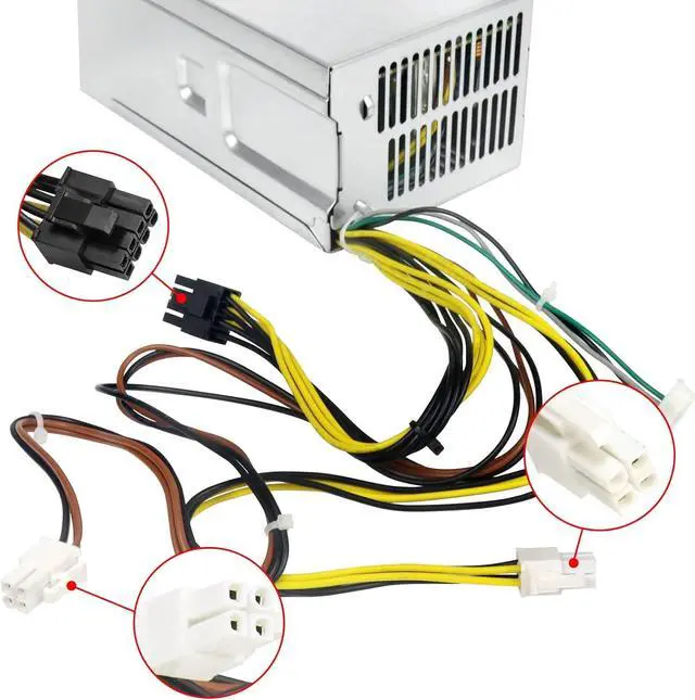 Alt view image 4 of 7 - S-Union Upgraded 942332-001 400W Power Supply Compatible with HP 280 288 285 480 600 680 800 G3 G4 Power Supply PA-3401-1HA L04618-400 942332-001 L04618-800 PA-3401-2HA PSU Power Supply