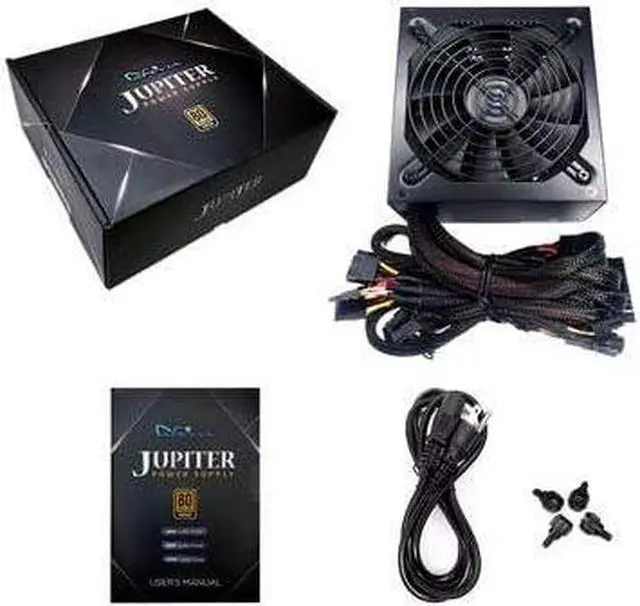Alt view image 5 of 5 - Apevia JUPITER600W Jupiter 600W 80 Plus Bronze Certified Active PFC ATX Gaming Power Supply, Supports Dual/Quad Core CPUs, SLI/Crossfire/Haswell