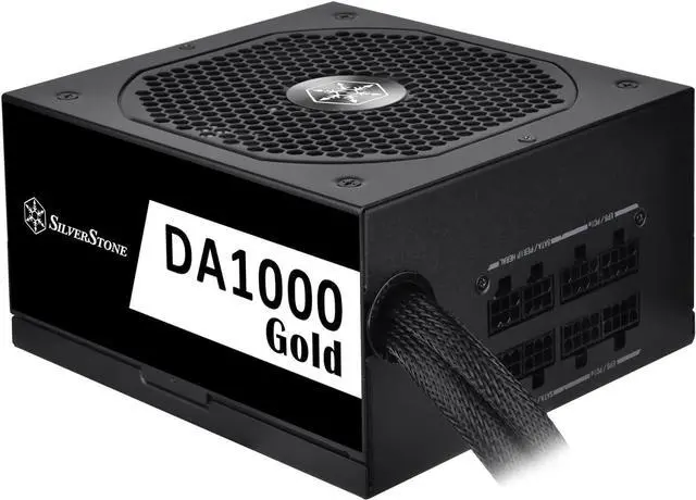 Main image of SilverStone Technology Decathlon DA1000 Gold Cybenetics Gold 1000W Semi-Modular ATX Power Supply, SST-DA1000-GH